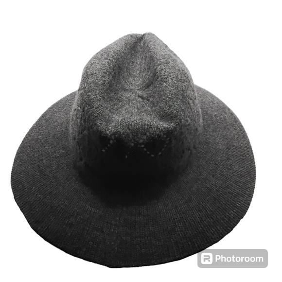 Gray Wool Blend Hat - Picture 1 of 5